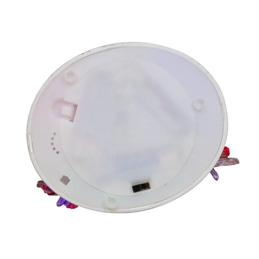 11.42" Battery Operated LED Lighted Snowman Lantern