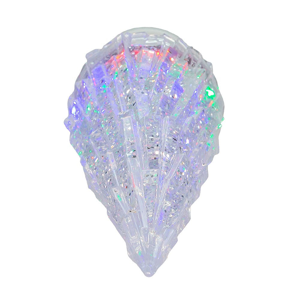 17.25" Battery Operated USB LED Lighted Christmas Tree Lantern With Spinning Glitter Water