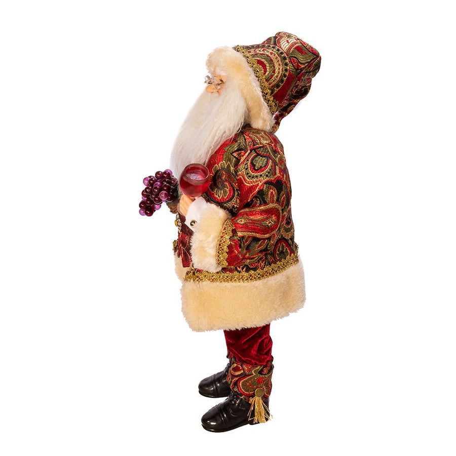 18" KSA Kringles Wine Santa