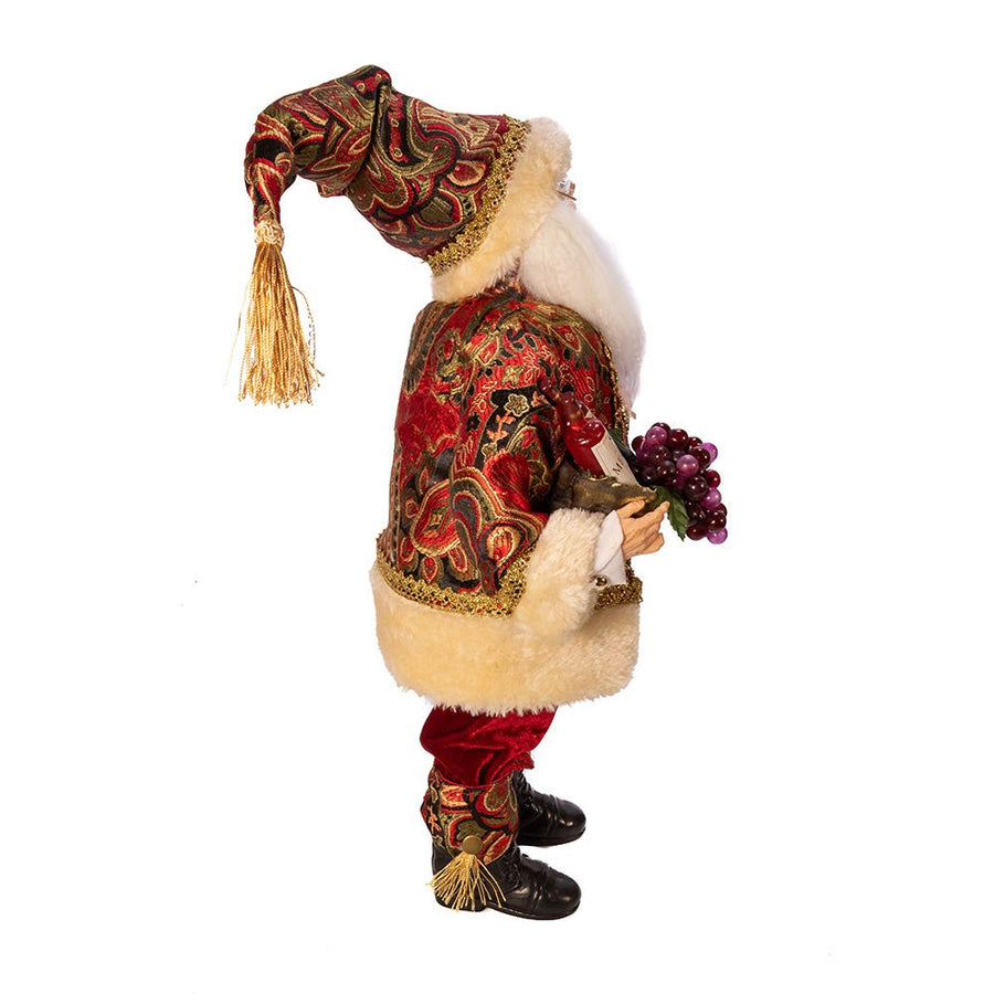 18" KSA Kringles Wine Santa