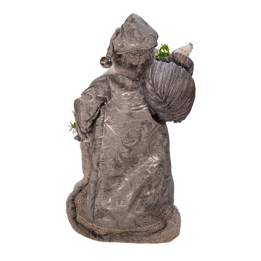 18" KSA Kringles Silver Santa