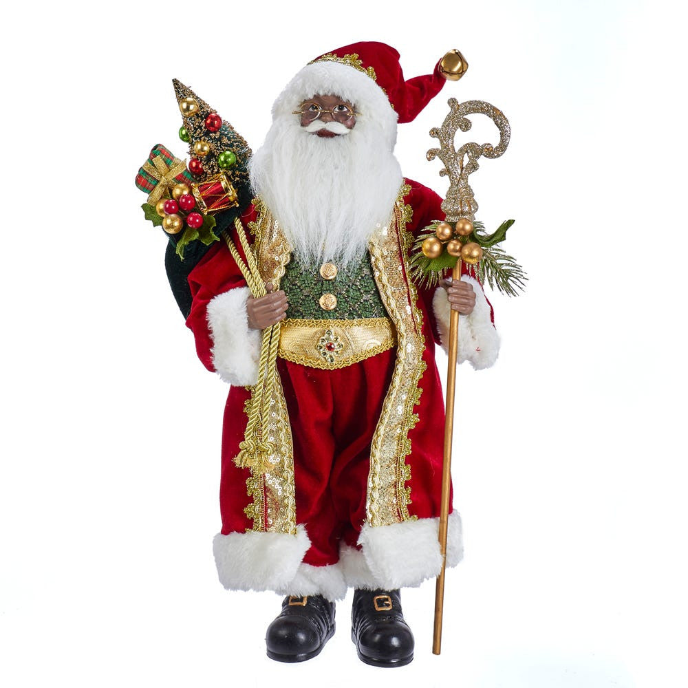 18" KSA Kringles African American Santa