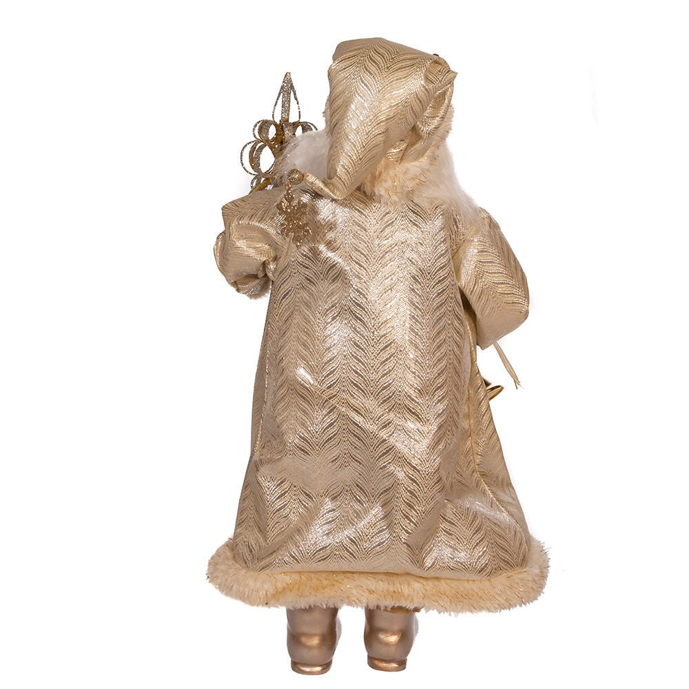 17" KSA Kringles Gold Santa