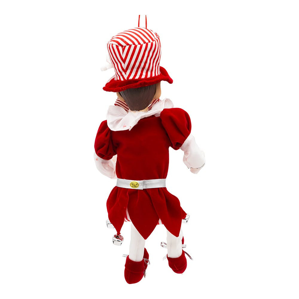15" KSA Kringles Peppermint Elf Ornament
