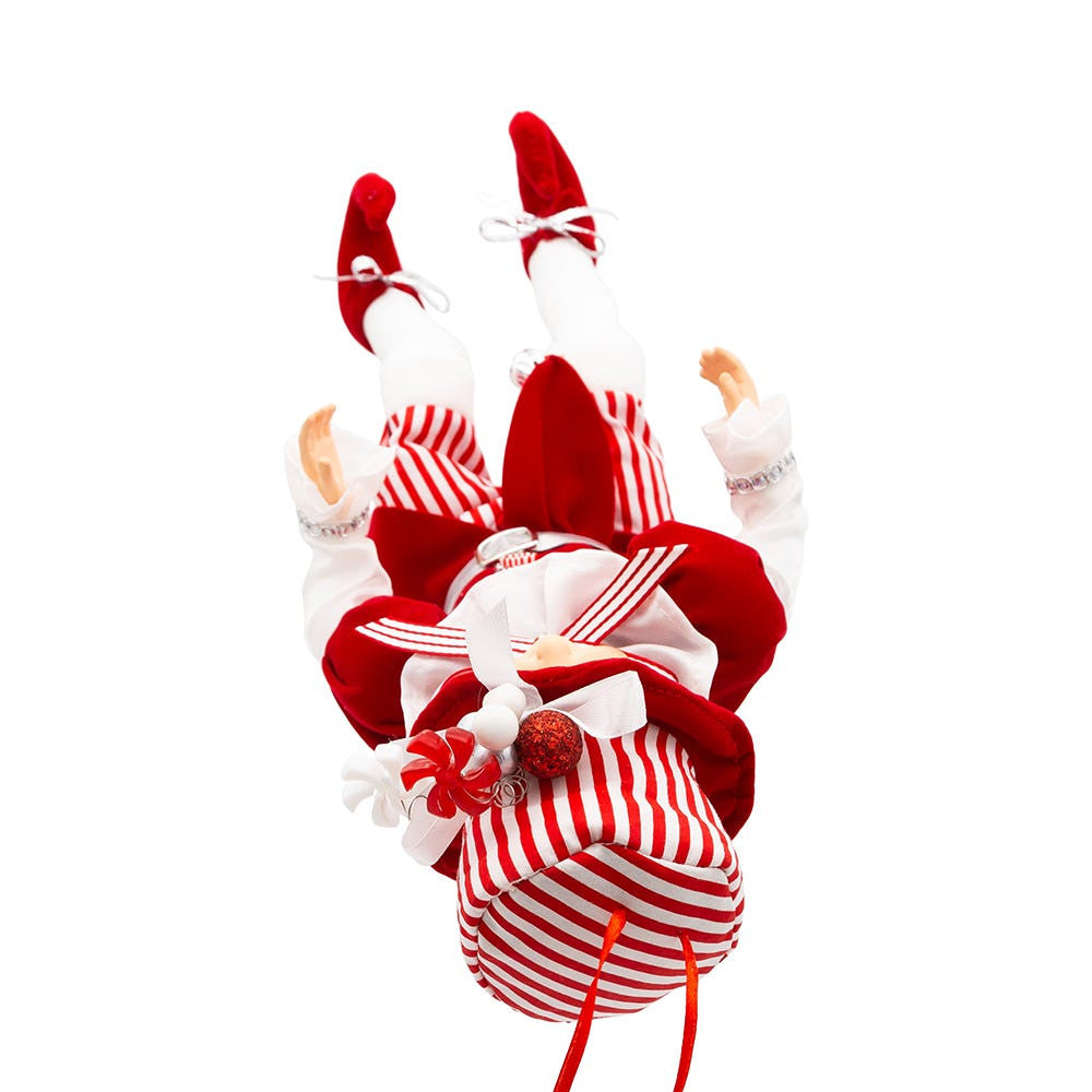 15" KSA Kringles Peppermint Elf Ornament