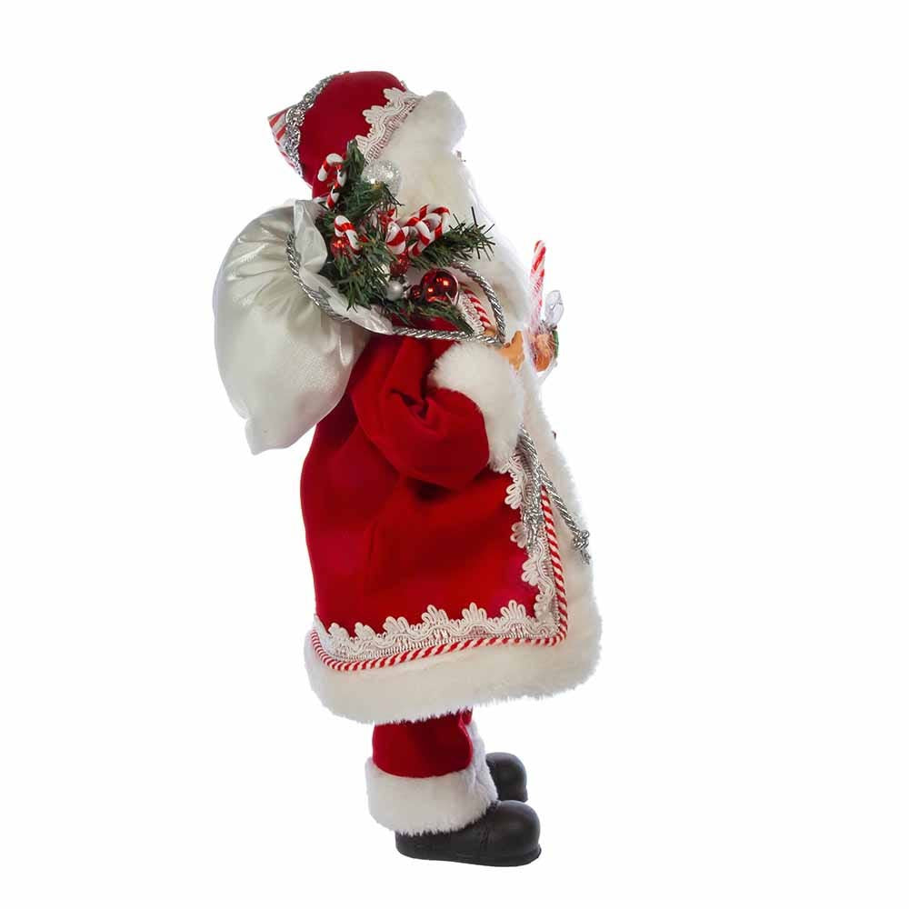 17.5" KSA Kringles Peppermint Santa