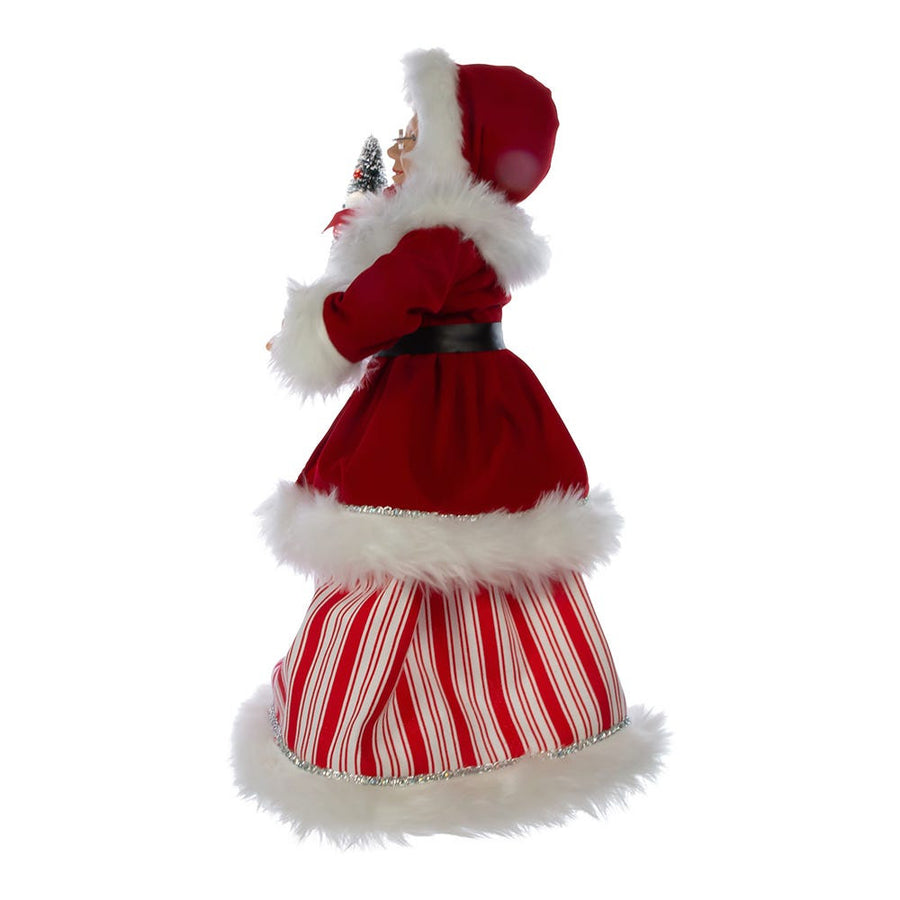 17.25" KSA Kringles Peppermint Mrs. Claus