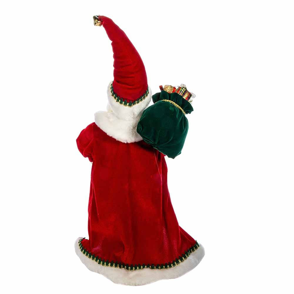17" KSA Kringles Fancy Santa With Stocking