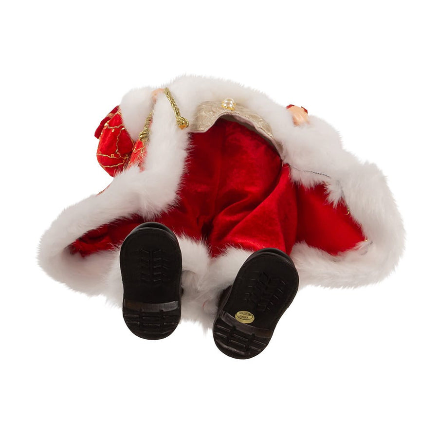 17" KSA Kringles Red Santa With Gifts