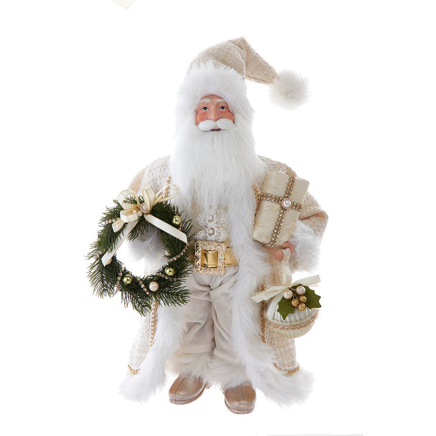 18" KSA Kringles Cream Santa
