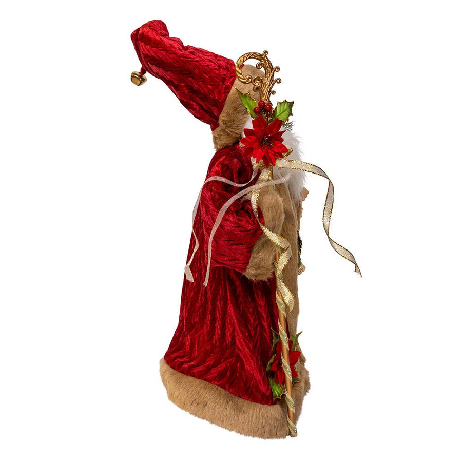 18" KSA Kringles Elegant Red Santa