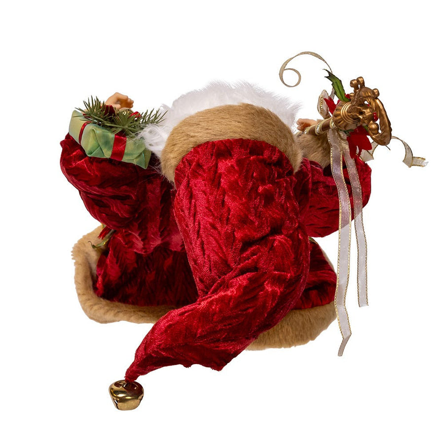 18" KSA Kringles Elegant Red Santa