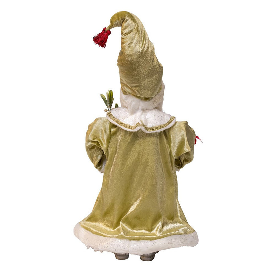 18" KSA Kringles Mistletoe Kisses Santa
