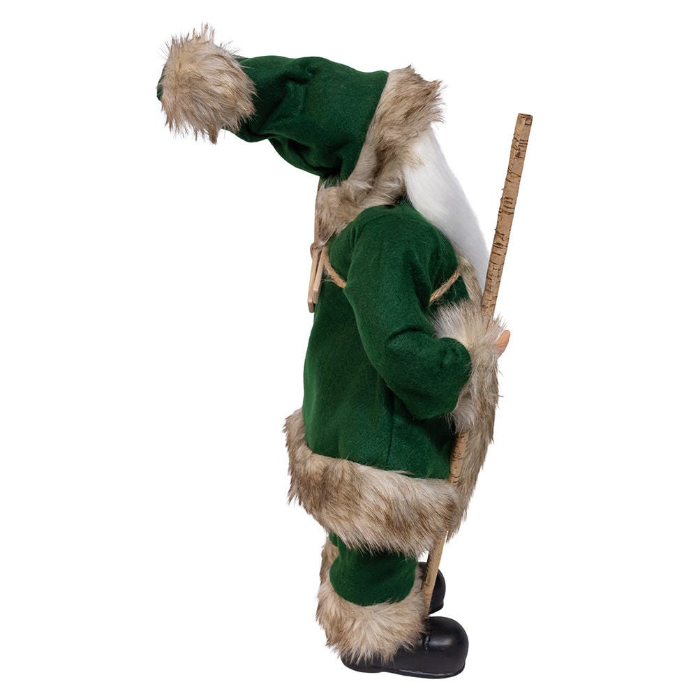18.5" KSA Kringles Winter Green Santa