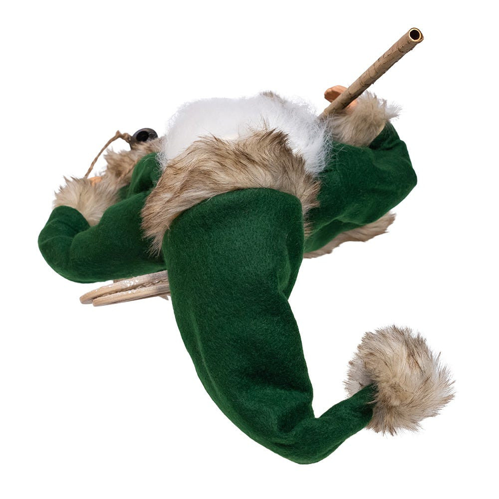 18.5" KSA Kringles Winter Green Santa