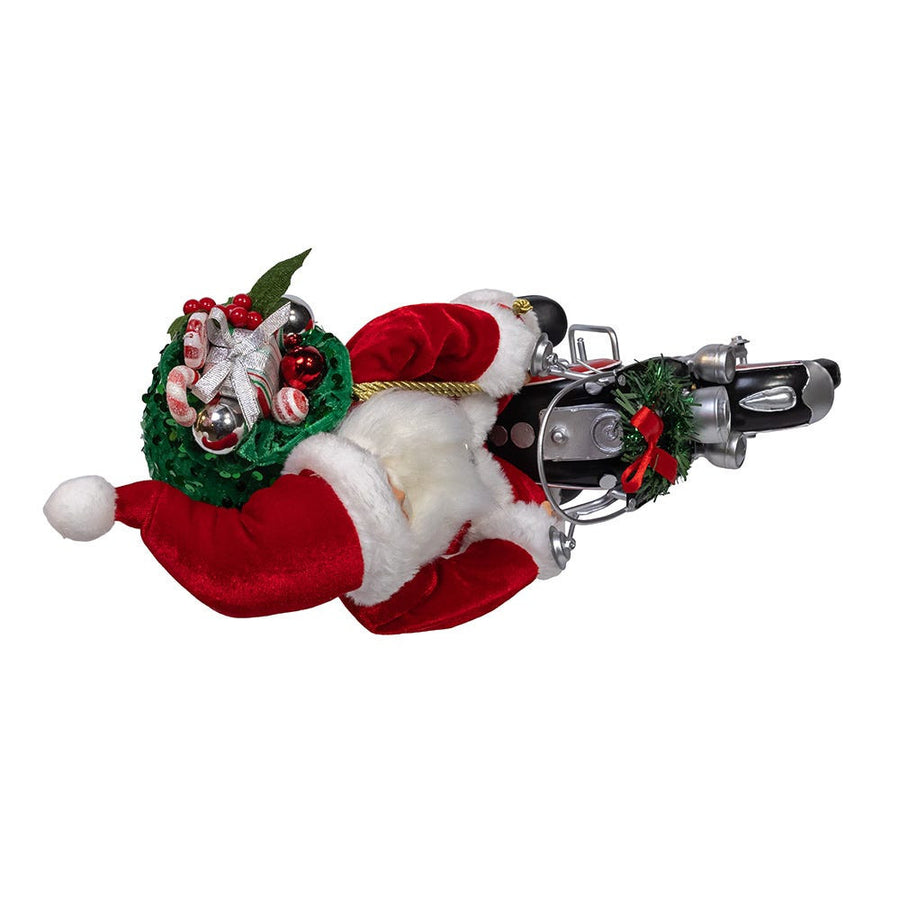 14" KSA Kringles Motorcycle Santa