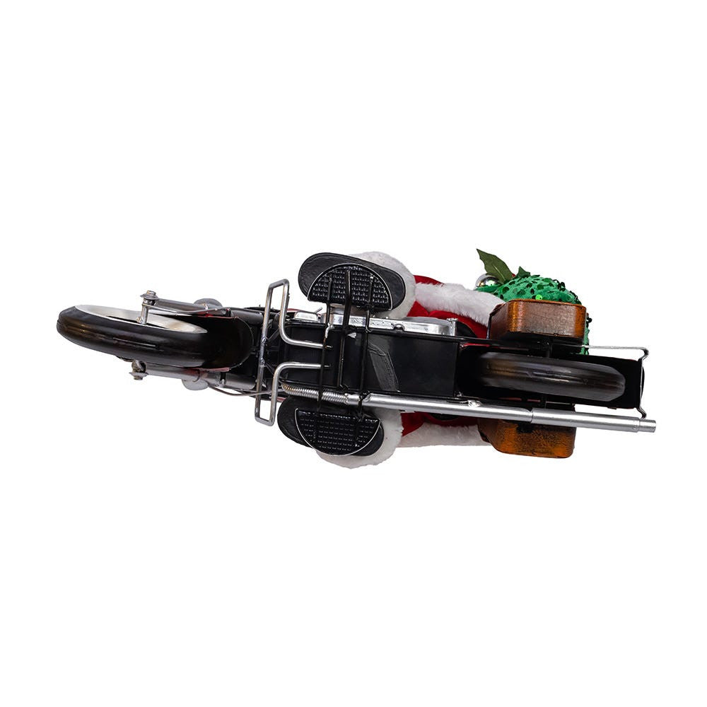 14" KSA Kringles Motorcycle Santa