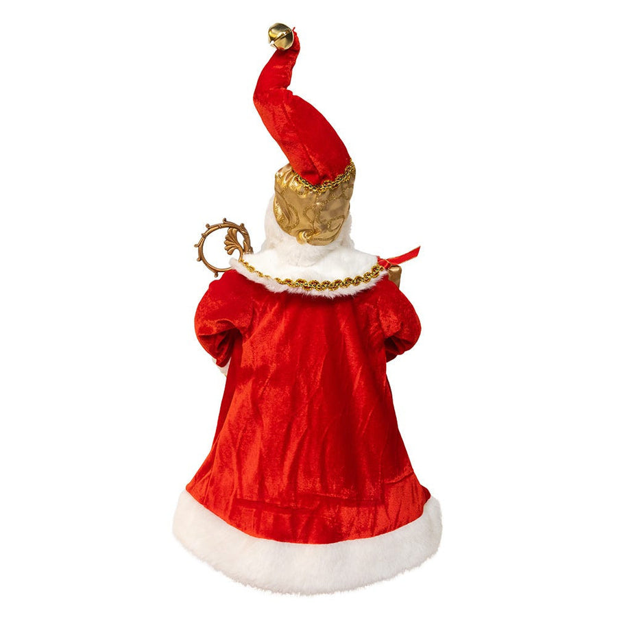 18" KSA Kringles Standing Red & Gold Santa