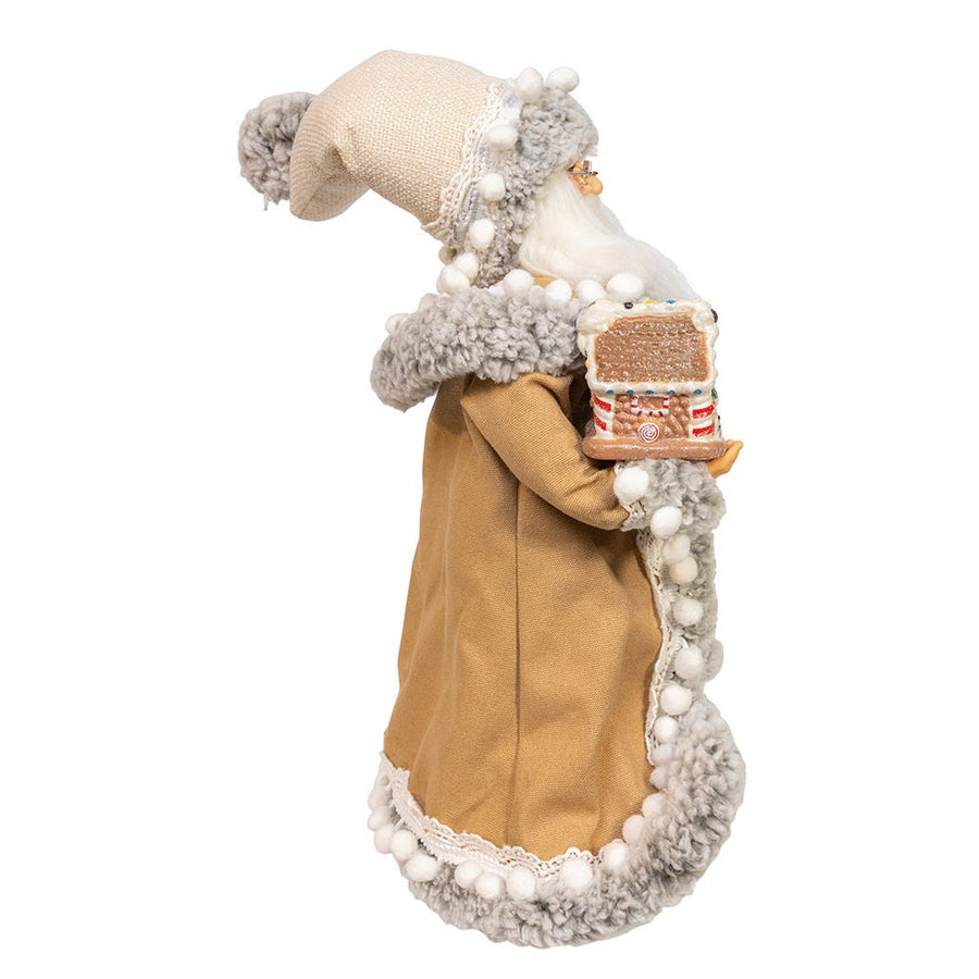 17.25" KSA Kringles Standing Gingerbread Santa