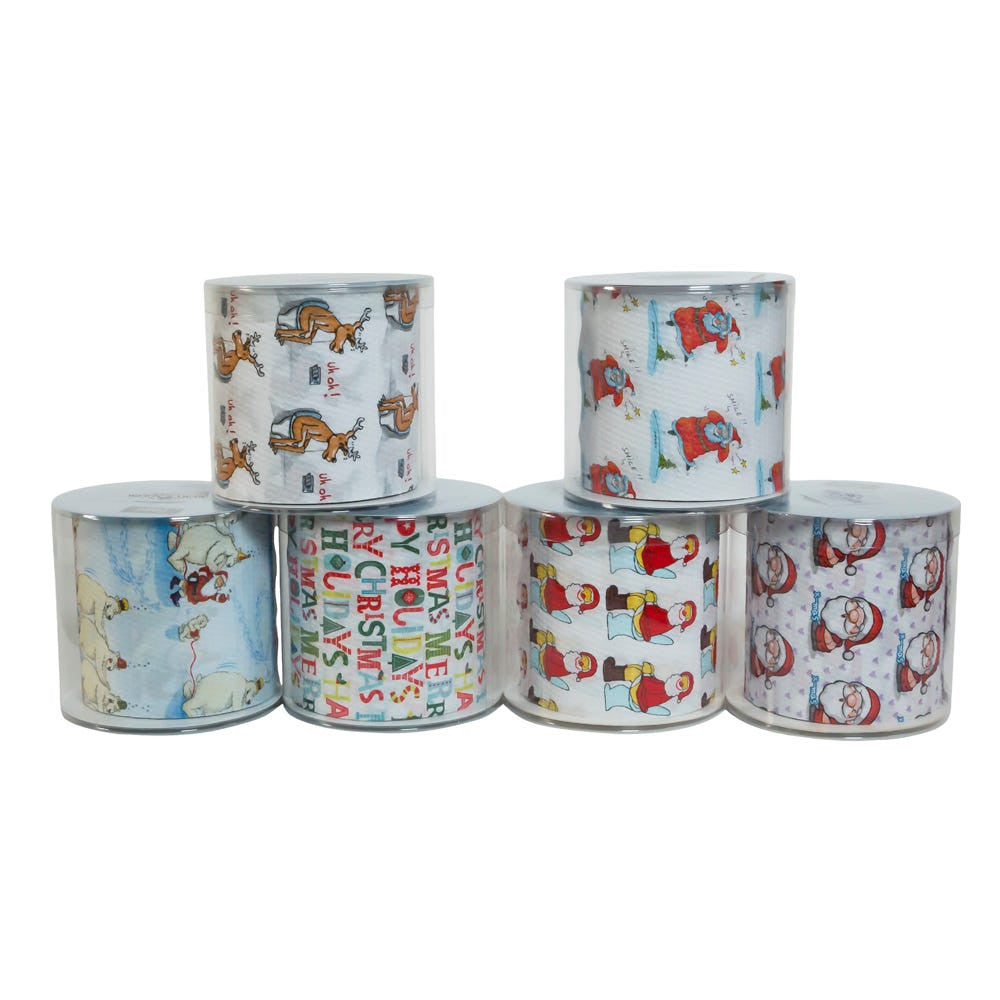 Christmas Design Toilet Paper
