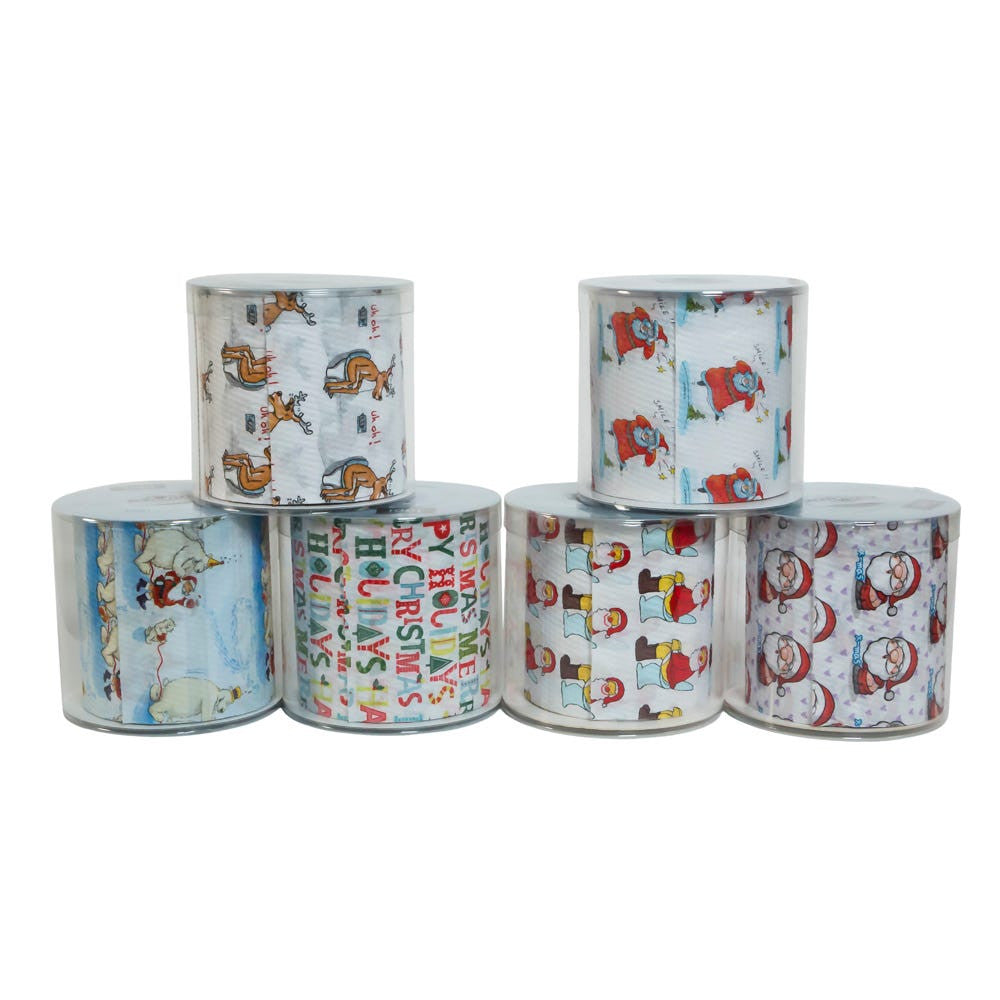 Christmas Design Toilet Paper