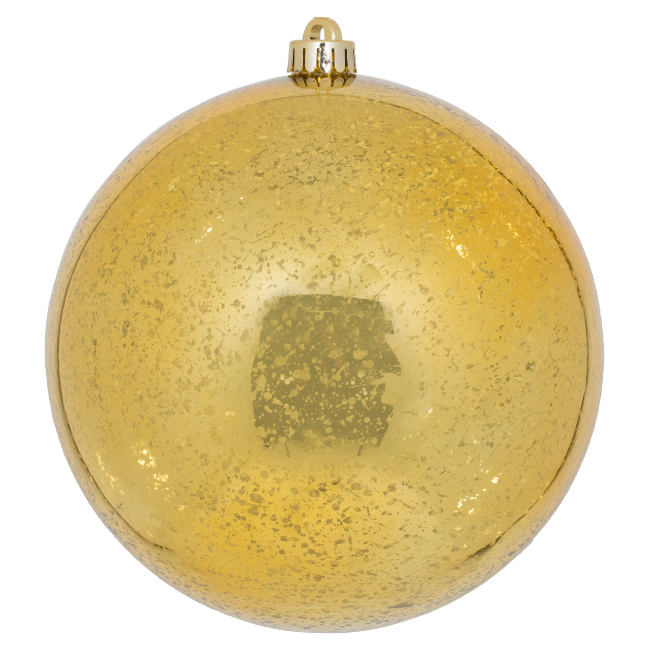 8" Honey Gold Shiny Mercury Ball