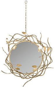 Gold Wreath Mirror