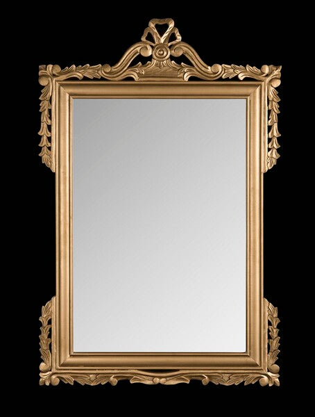 Pediment Mirror Design: MIR5004C - Gold Decorative Mirror