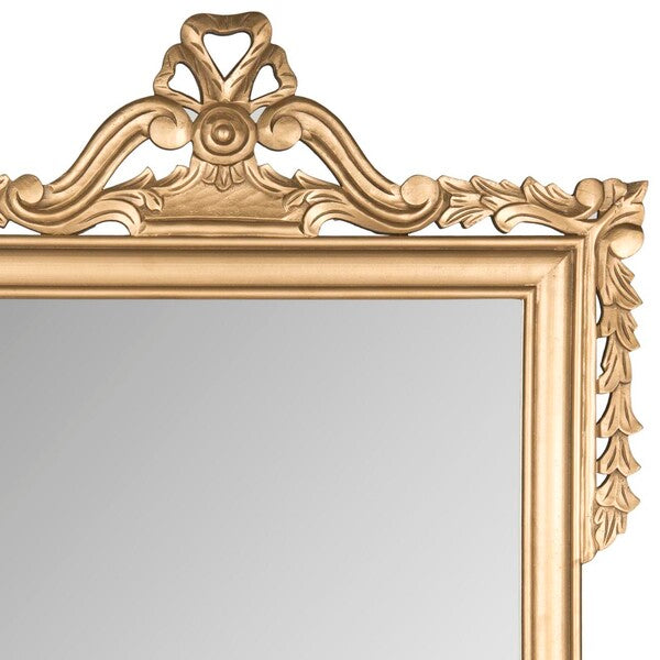 Pediment Mirror Design: MIR5004C - Gold Decorative Mirror