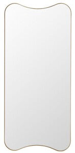 Hyla, 14 Inch, Gold, Iron Mirror