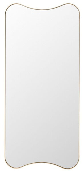 Hyla, 14 Inch, Gold, Iron Mirror