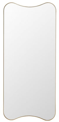 Hyla, 14 Inch, Gold, Iron Mirror