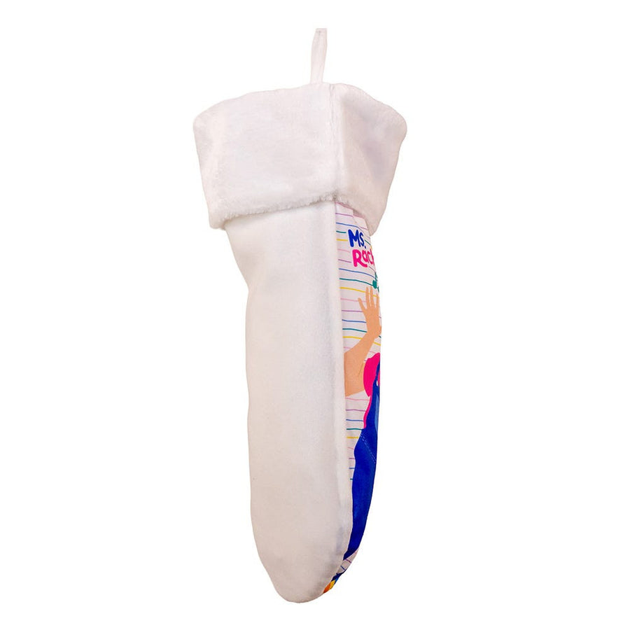 Ms. Rachel™ With Herbie White Appliqué Stocking