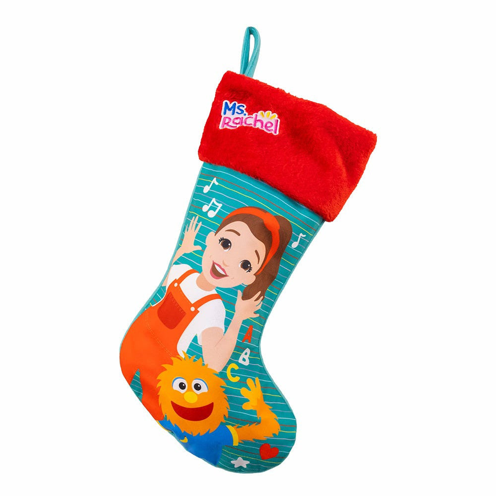 Ms. Rachel™ With Herbie Holiday Colors Appliqué Stocking