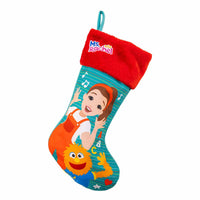 Ms. Rachel™ With Herbie Holiday Colors Appliqué Stocking