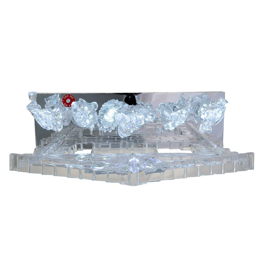 Battery Operated Light-Up LED Musical Nativity Scene