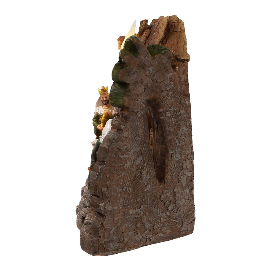 10.4" Battery Operated Light-Up Nativity Table Piece