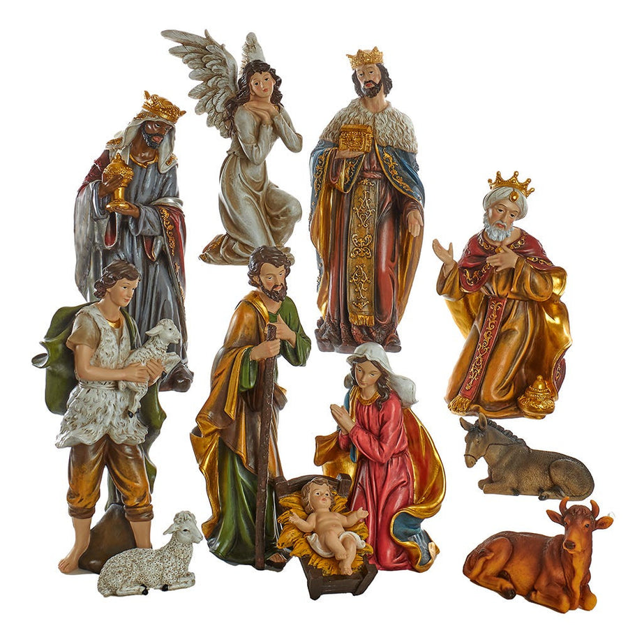 15" Nativity Figurine Table Pieces