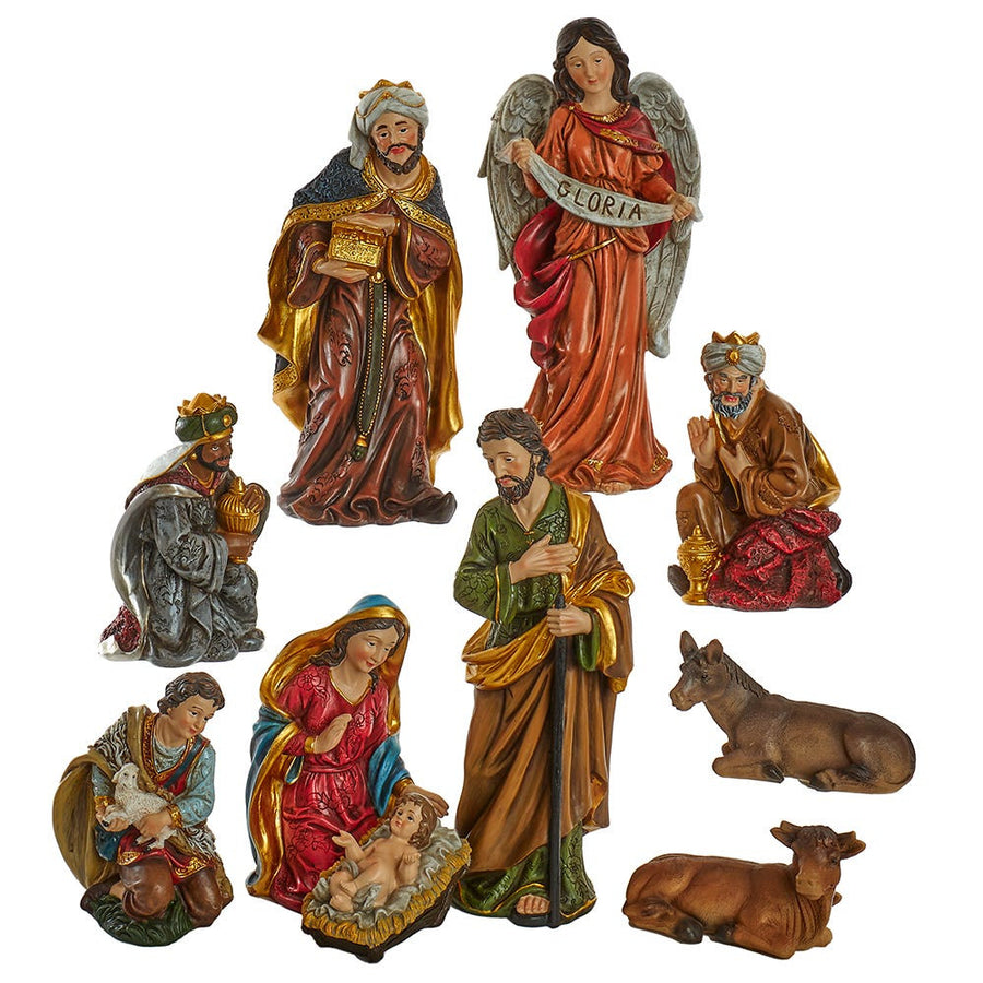 12.5" Nativity Figurine Table Pieces
