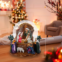 120MM Musical Nativity Water Globe