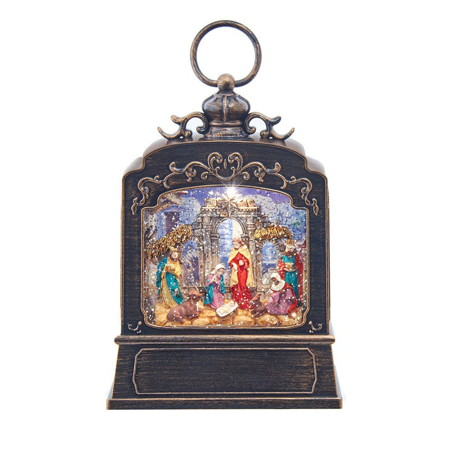 9.45" LED Lighted Nativity Lantern
