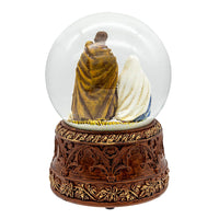 100MM Wind-Up Musical Nativity Scene  Water Globe