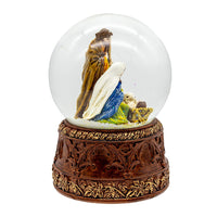 100MM Wind-Up Musical Nativity Scene  Water Globe