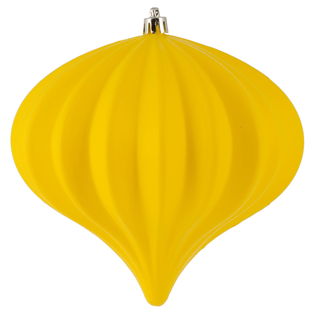 5.7" Yellow Matte Onion UV Drilled
