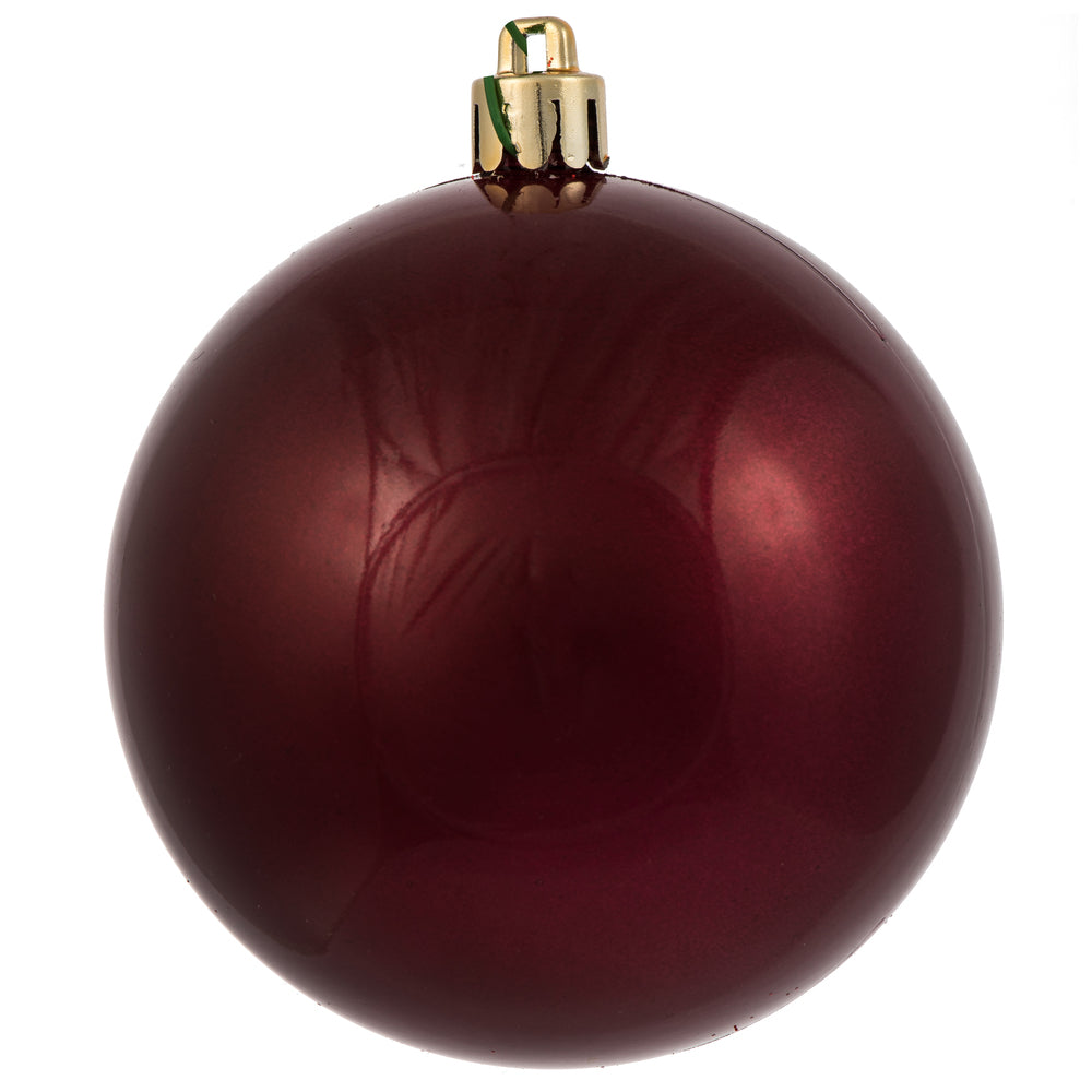 3" Berry Red Candy Ball UV Drill