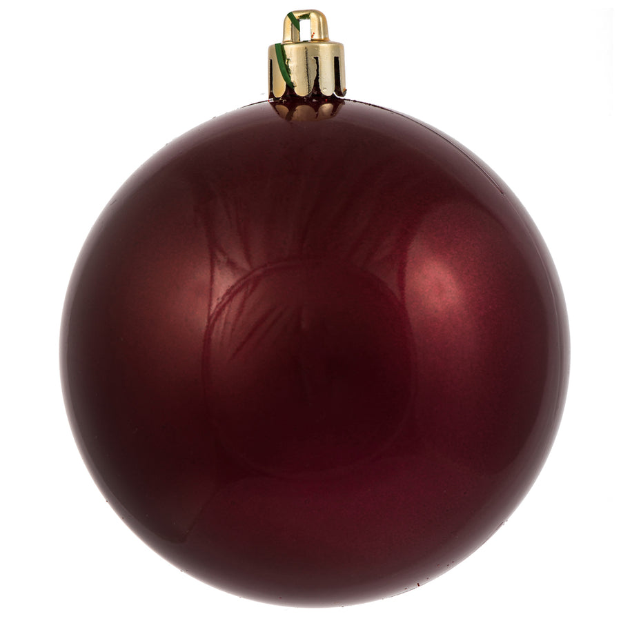 3" Berry Red Candy Ball UV Drill