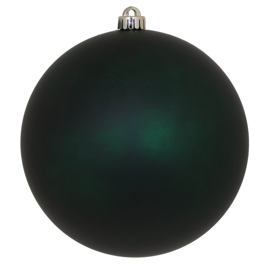 8" Midnight Green Matte Ball UV Drilled
