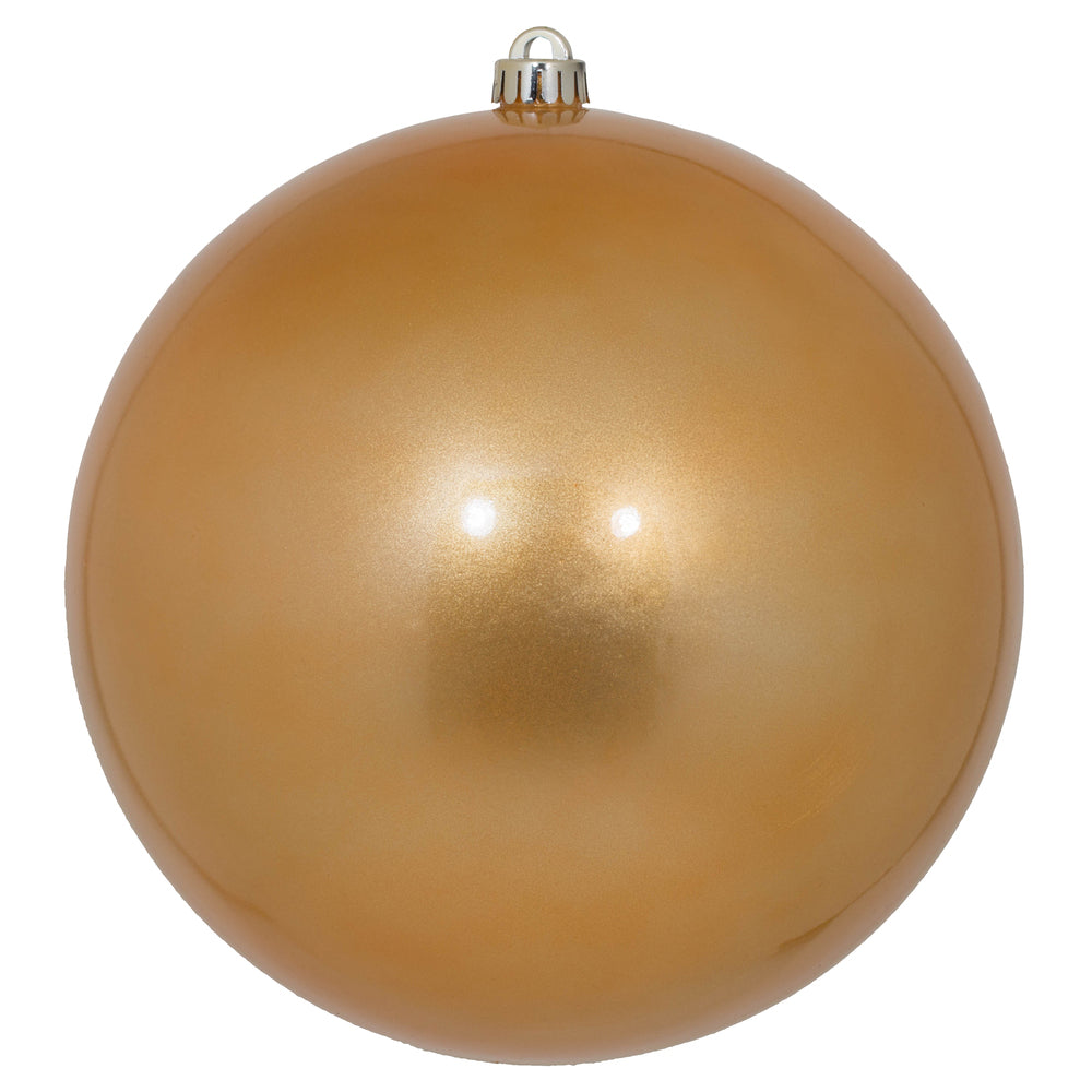 10" Copper/Gold Candy Ball UV Drilled
