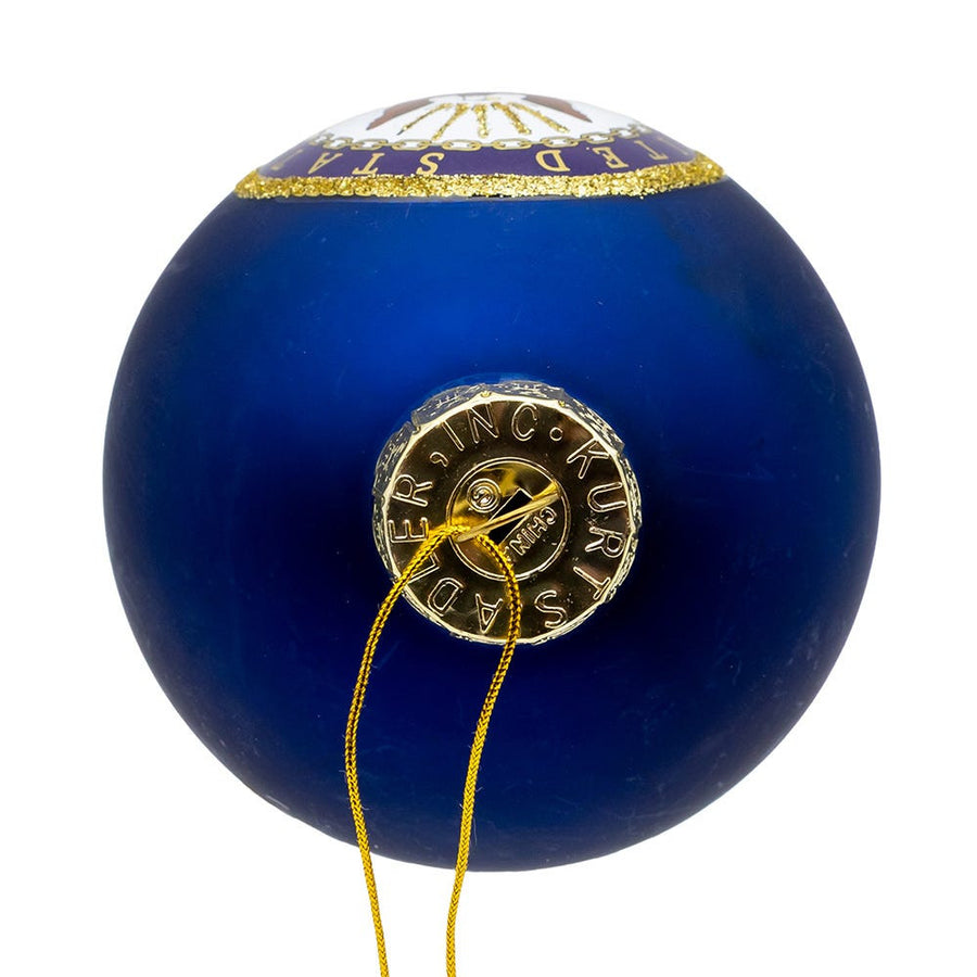U.S. Navy™ Emblem Glass Ball Ornament
