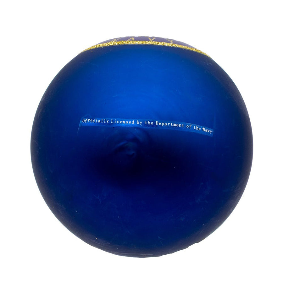 U.S. Navy™ Emblem Glass Ball Ornament